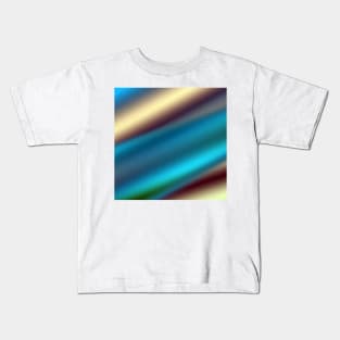 brown blue white abstract texture background pattern Kids T-Shirt